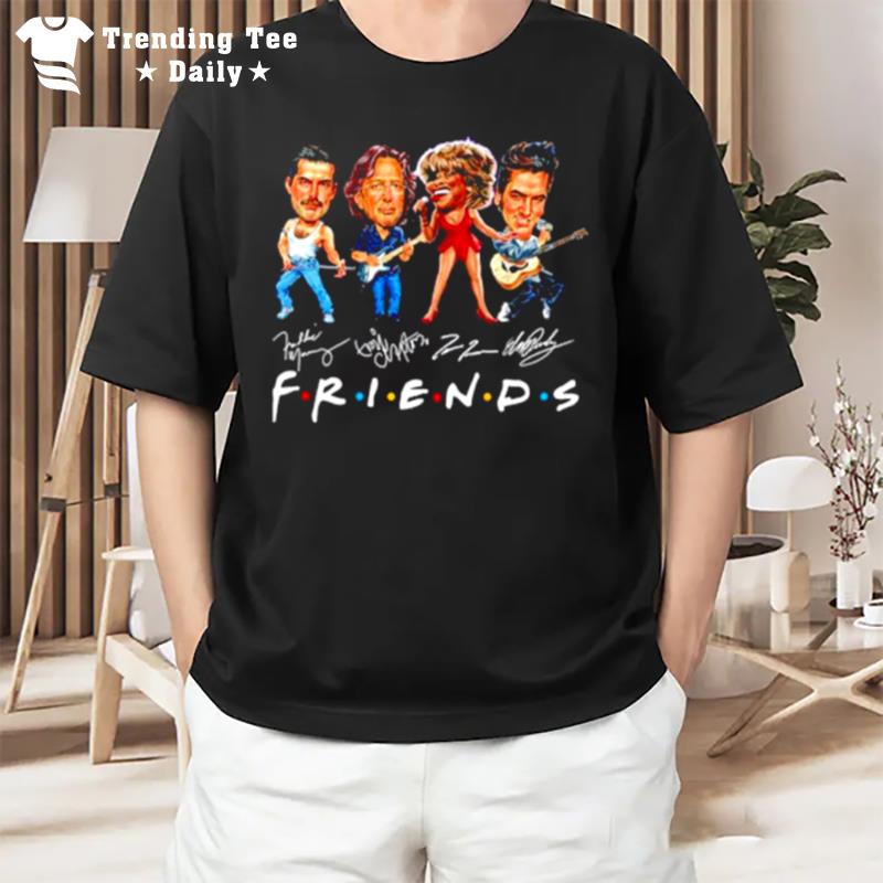 Tina Turner Friends Signatures T-Shirt