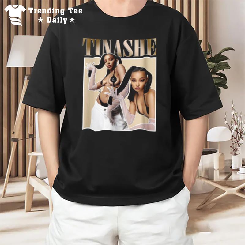 Tinashe Singer Inspired 90S Bootleg Rap Old School 25 T-Shirt