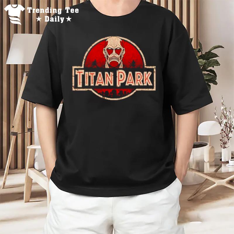 Titan Park Jurassic Park Parody T-Shirt