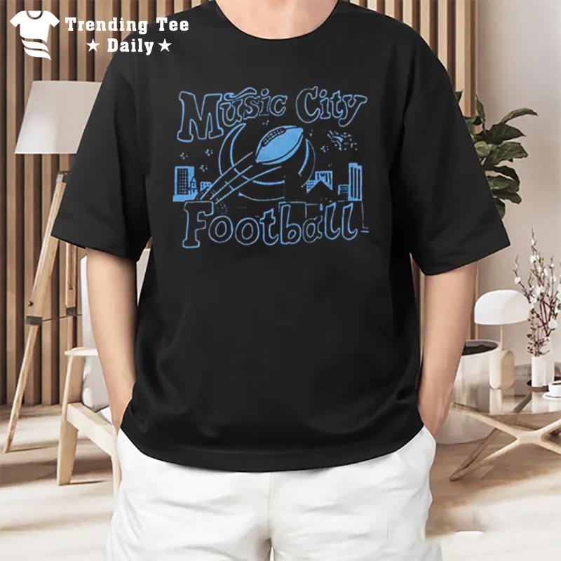 Titans Music City Football T-Shirt