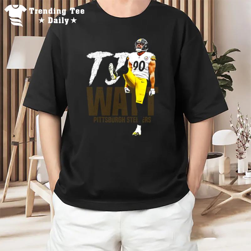 Tj Watt 90 Pittsburgh Steelers Funny Pose T-Shirt