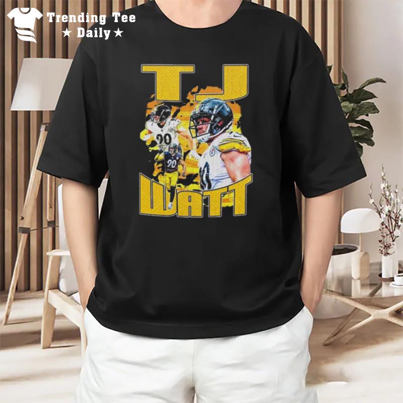 Tj Watt Vintage Pittsburgh Steelers T-Shirt