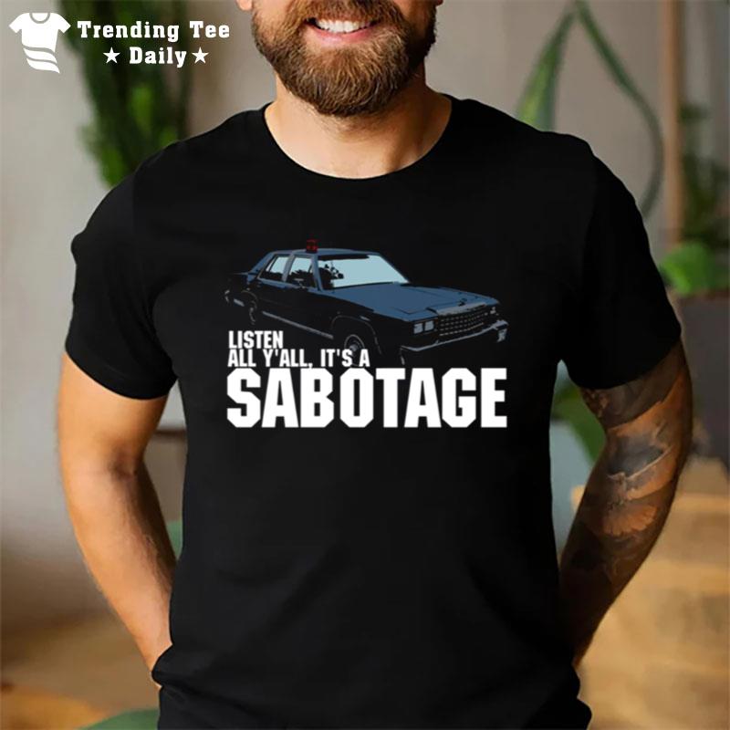 To The 5 Boroughs Sabotage Beastie Boys Car T-Shirt