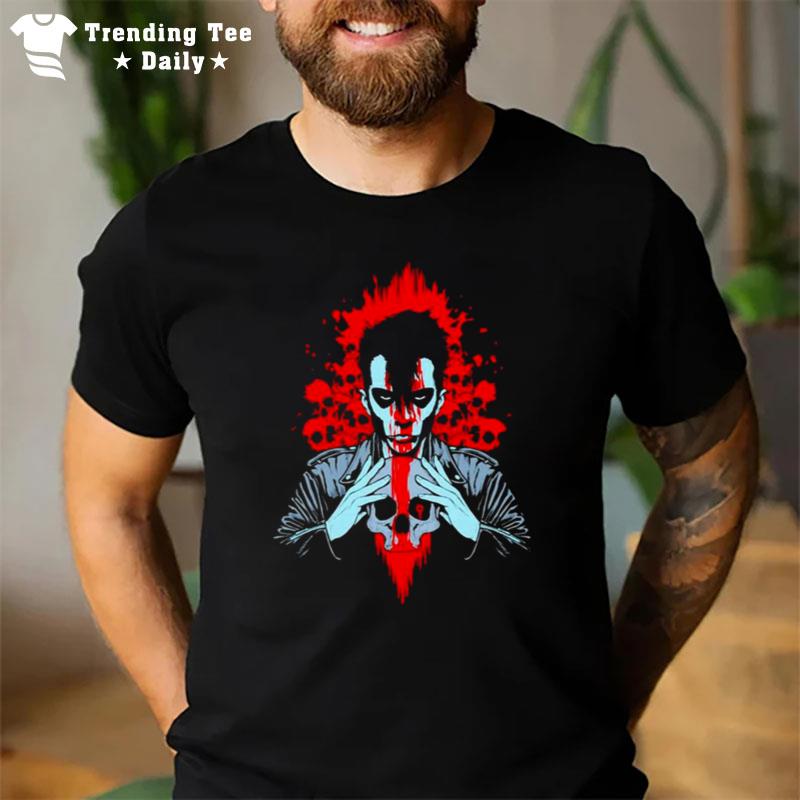 Tobias Forge Crashdiet Skull Artwork T-Shirt