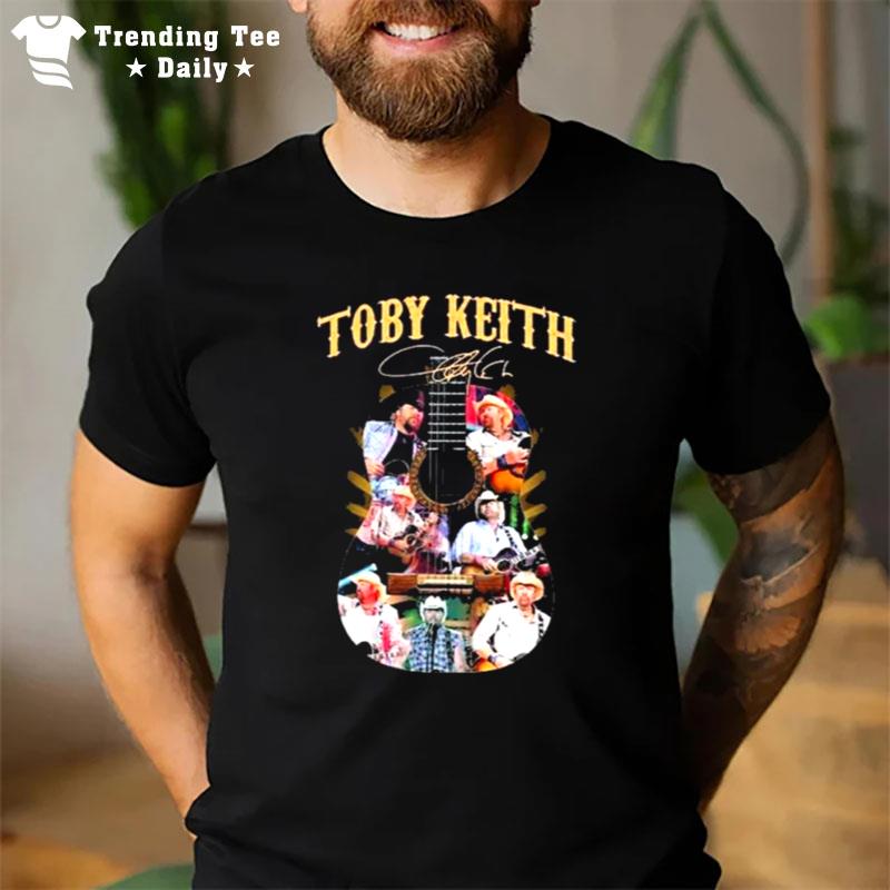 Toby Keith Bass Guitar 2022 Signature T-Shirt