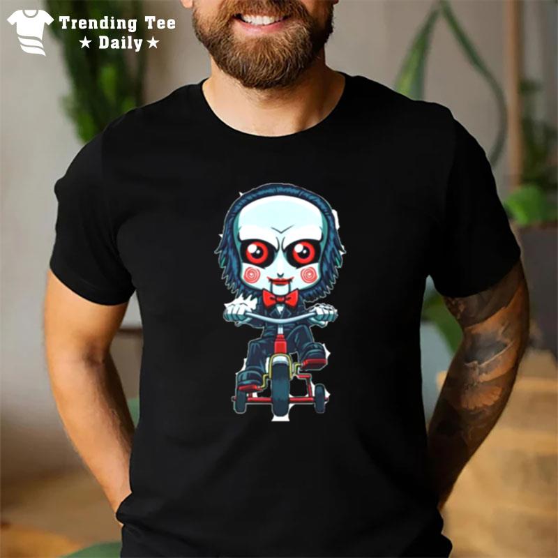 Toddleryouth Jigsaw Saw Horror Movie Character Halloween T-Shirt