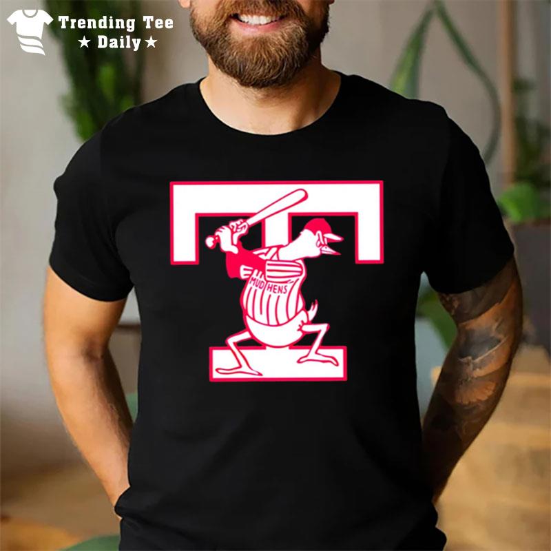 Toledo Mud Hens Baseball Team Logo T-Shirt