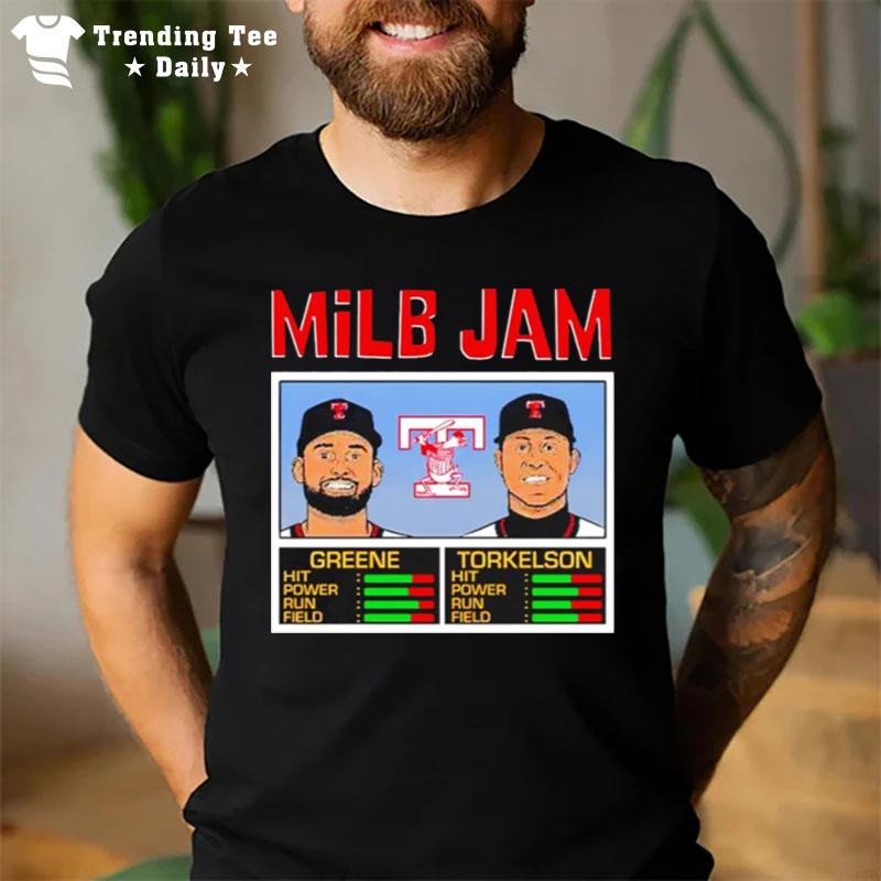 Toledo Mud Hens Torkelson And Greene Hens Jam T-Shirt