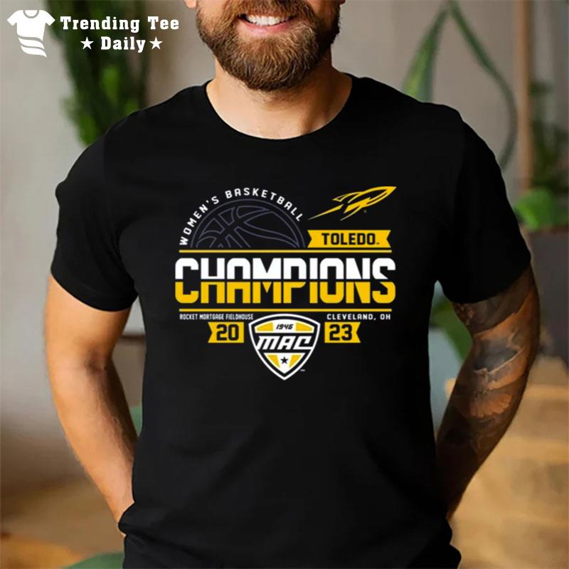 Toledo Rockets Women's Basketball Champions 2023 T-Shirt