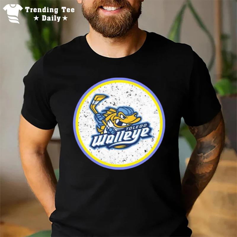 Toledo Walleye Circle Youth Logo T-Shirt