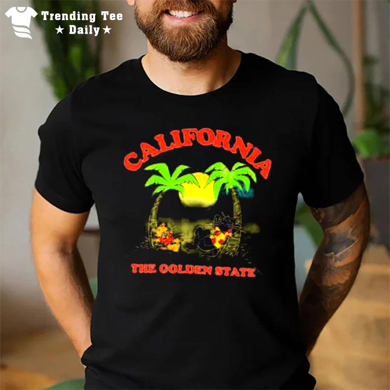 Tom And Jerry California The Golden State T-Shirt