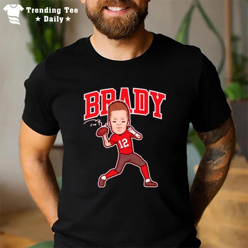 Tom Brady Tampa Bay Toon Signature T-Shirt