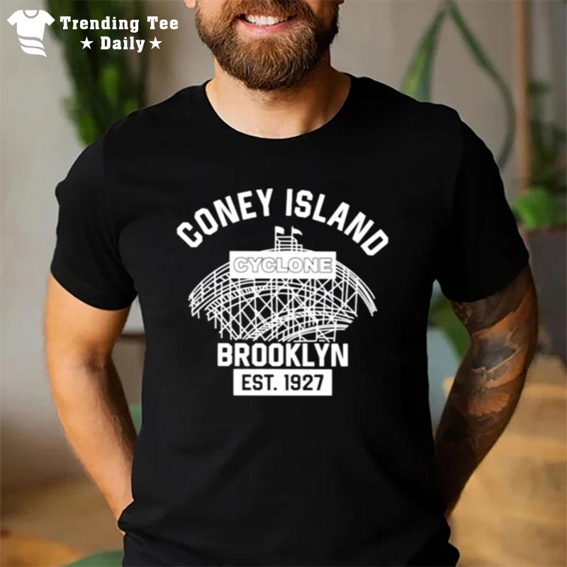 Tommyinnit Wearing Coney Island Cyclone Brooklyn T-Shirt