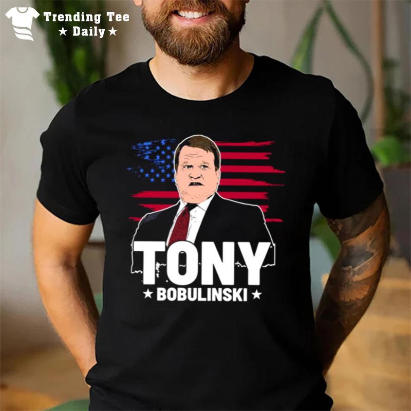 Tony Bobulinski American Flag T-Shirt