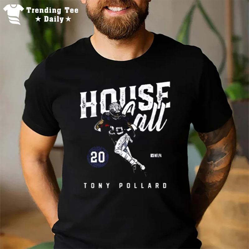 Tony Pollard Dallas House Call T-Shirt