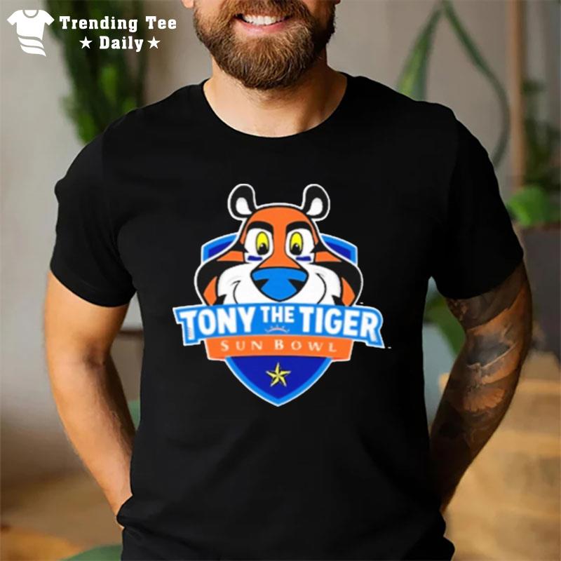 Tony The Tiger Sun Bowl 2022 Logo T-Shirt