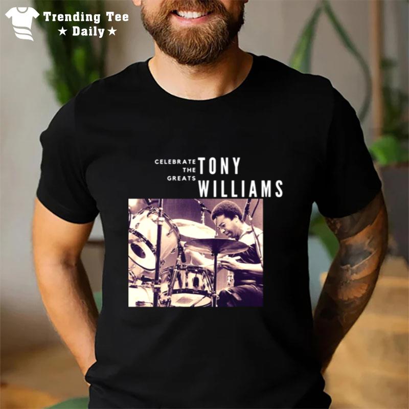 Tony Williams Great Jazz Drummer Musician T-Shirt