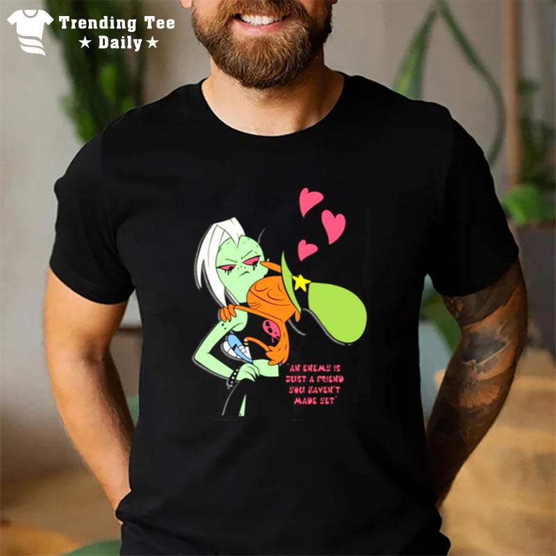 Too Clingy Color Wander Over Yonder T-Shirt