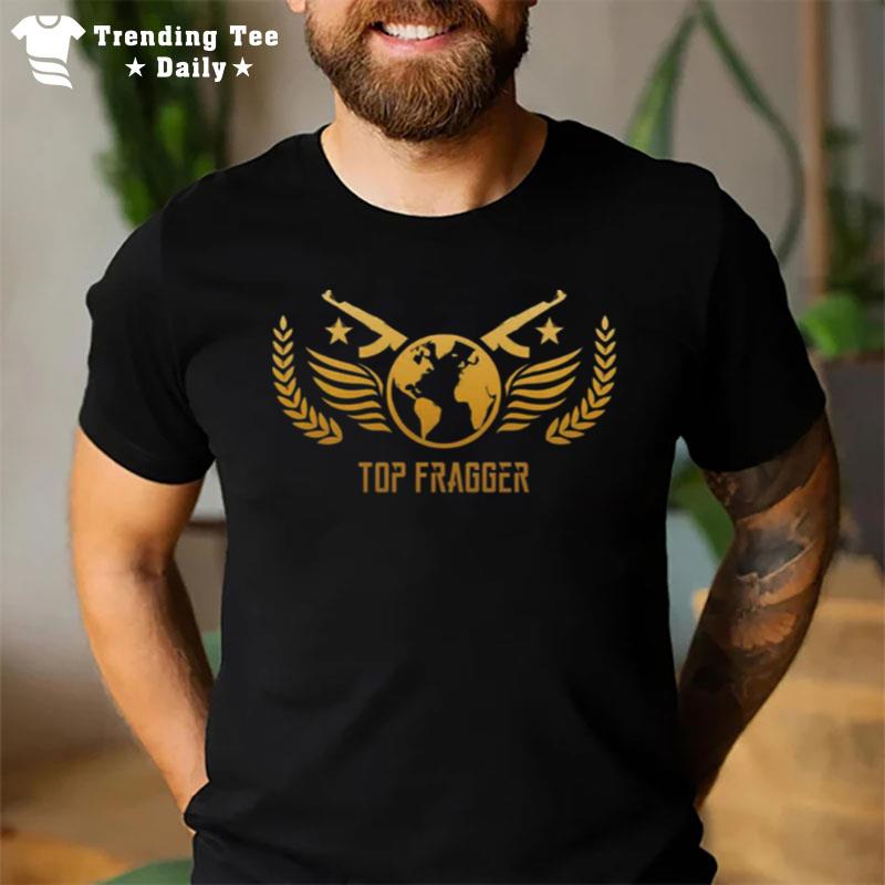 Top Fragger Csgo Counter Strike Global Offensive Gaming T-Shirt