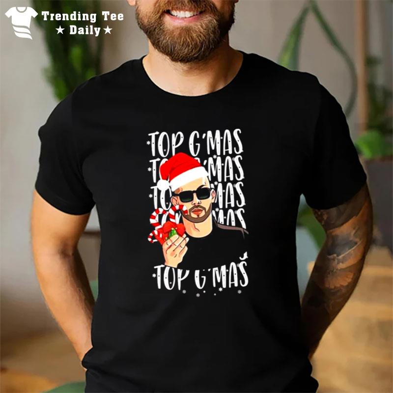 Top G Mas Hustlers University Christmas T-Shirt