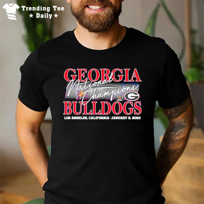 Top Georgia Bulldogs National Champions Jan 2023 T-Shirt