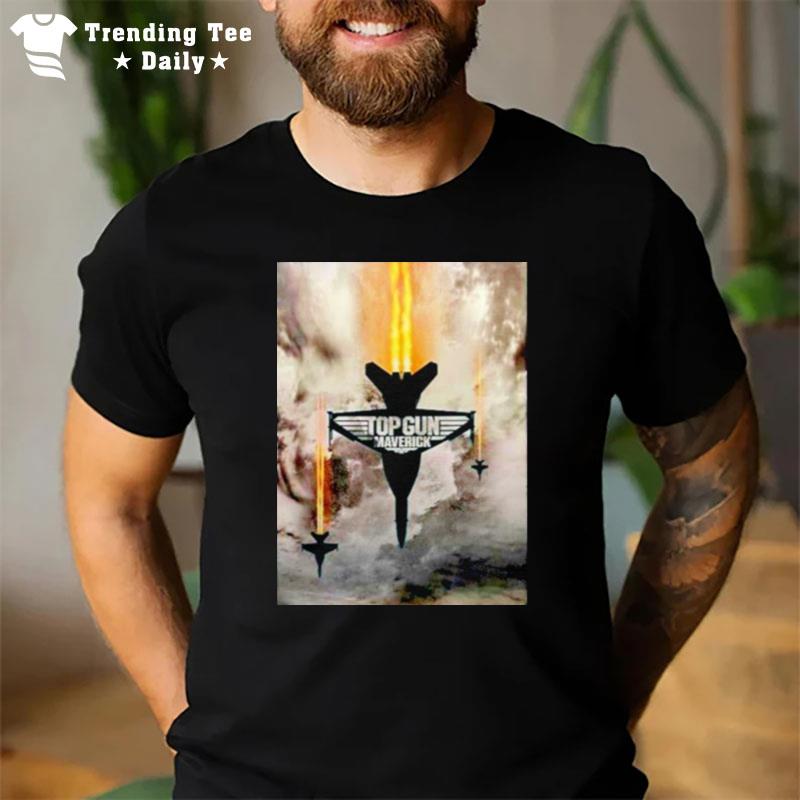 Top Gun Maverick New Poster Movie T-Shirt