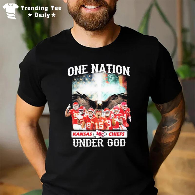 Top One Nation Under God Kansas City Chiefs 2022 T-Shirt