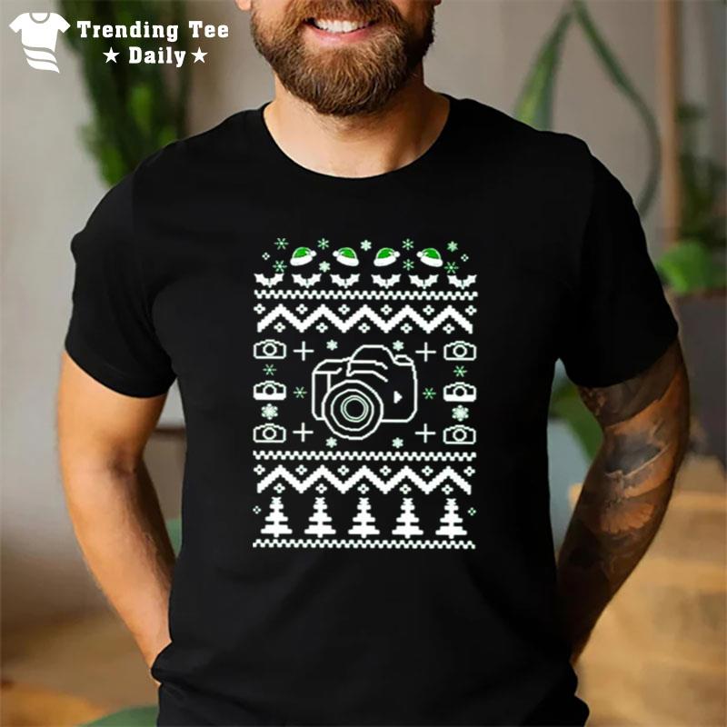 Top Photography Ugly Christmas Sweater T-Shirt