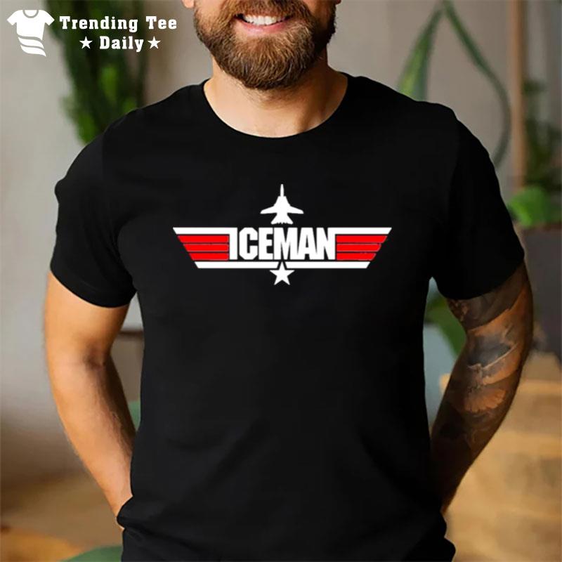 Topgun Maverick Iceman Logo T-Shirt