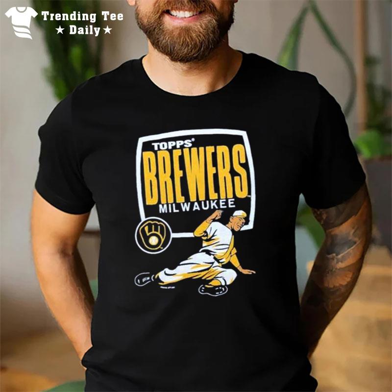 Topps Milwaukee Brewers Baseball T-Shirt