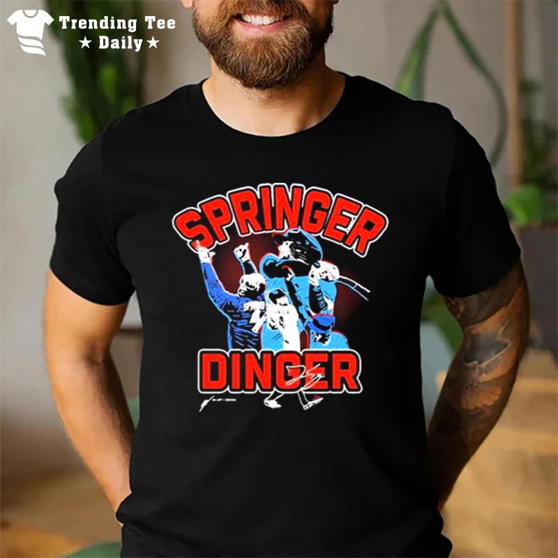 Toronto Blue Jays Celebrate George Springer Dingers T-Shirt