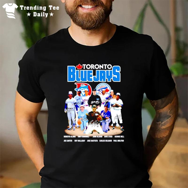 Toronto Blue Jays Players Signatures T-Shirt