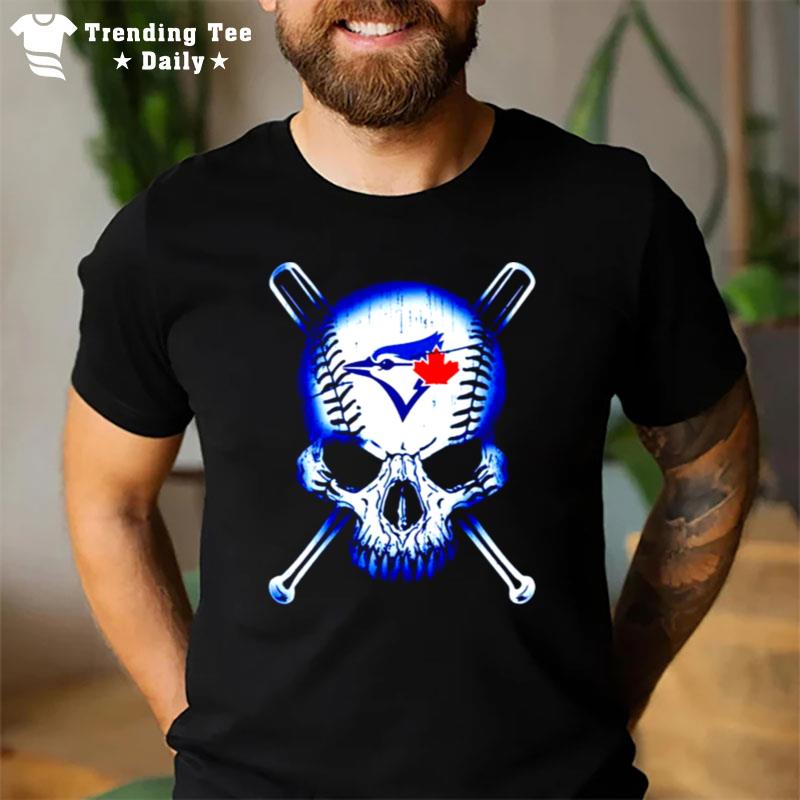 Toronto Blue Jays Skull T-Shirt