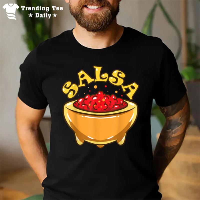 Tortilla Chips And Salsa Funny Matching Halloween Costumes T-Shirt