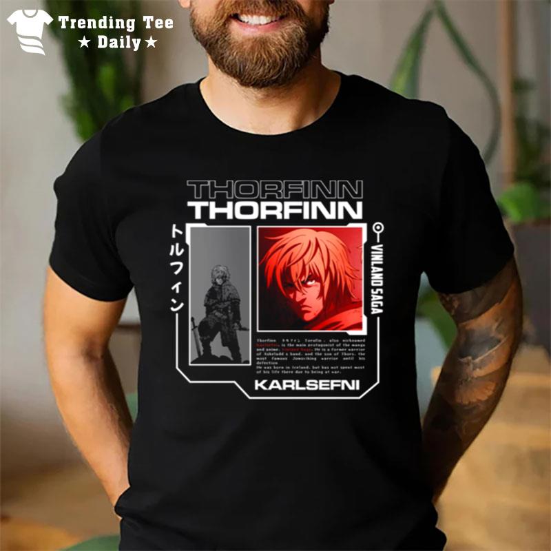 Torufin Thorfinn Karlsefni Vinland Saga Introduction Design T-Shirt