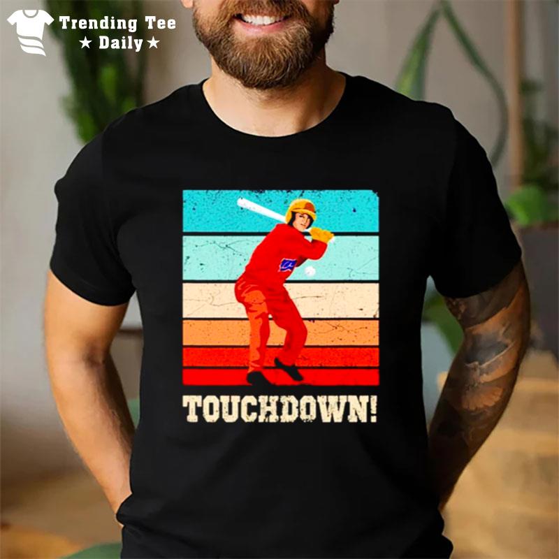 Touchdown Swing Baseball T-Shirt