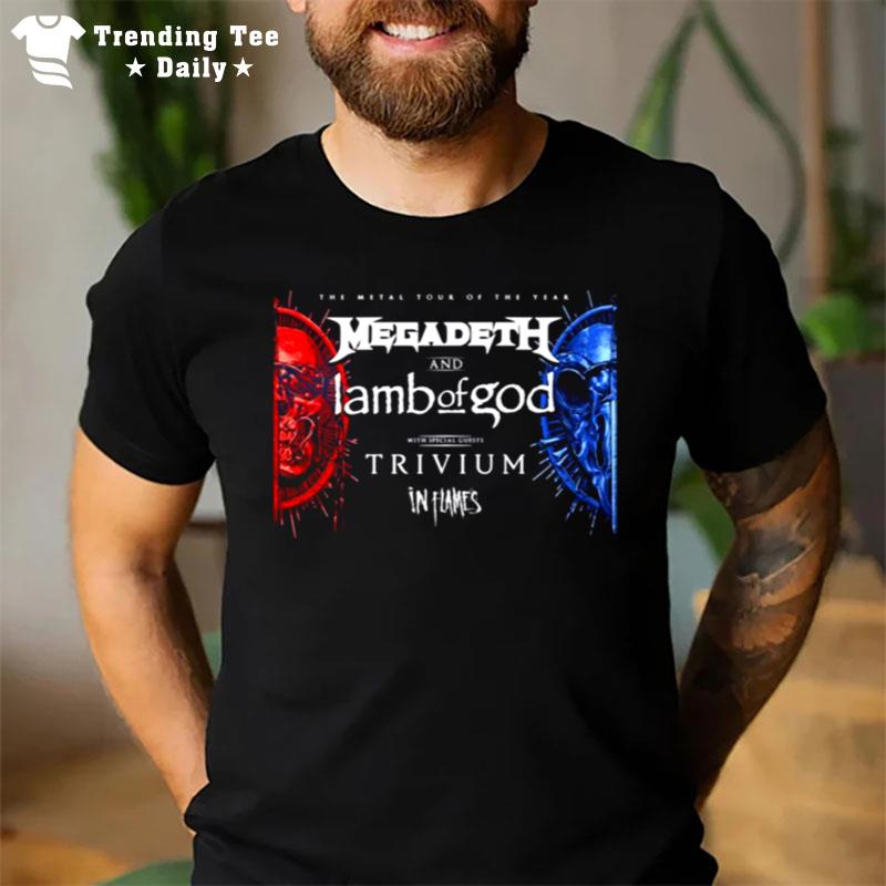 Tour Of The Year Lamb Of God Trivium T-Shirt