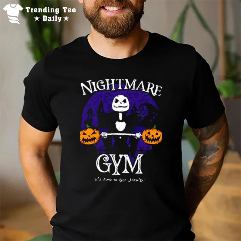 Town Gym Nightmare Before Christmas Halloween T-Shirt