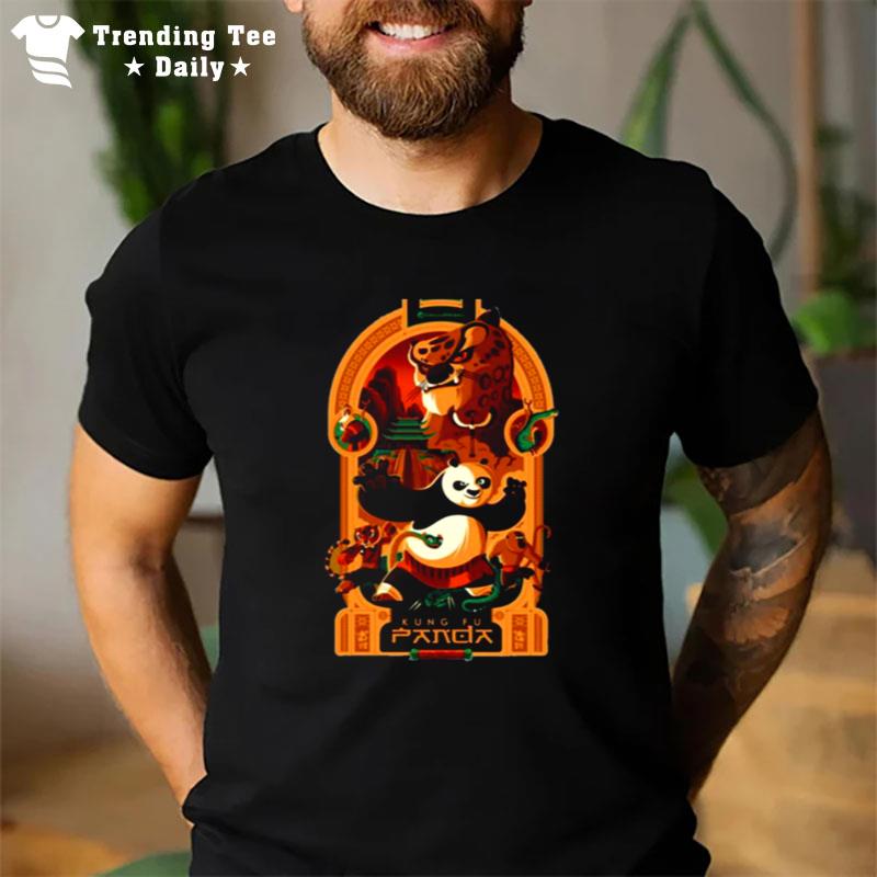 Traditional Design Kung Fu Panda T-Shirt