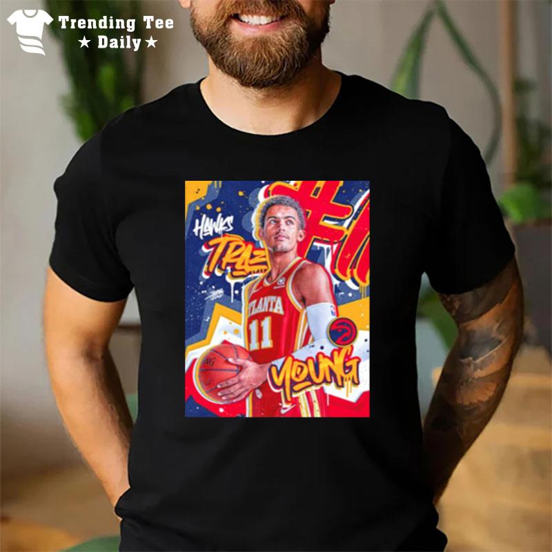 Trae Young 11 Atlanta Hawks T-Shirt