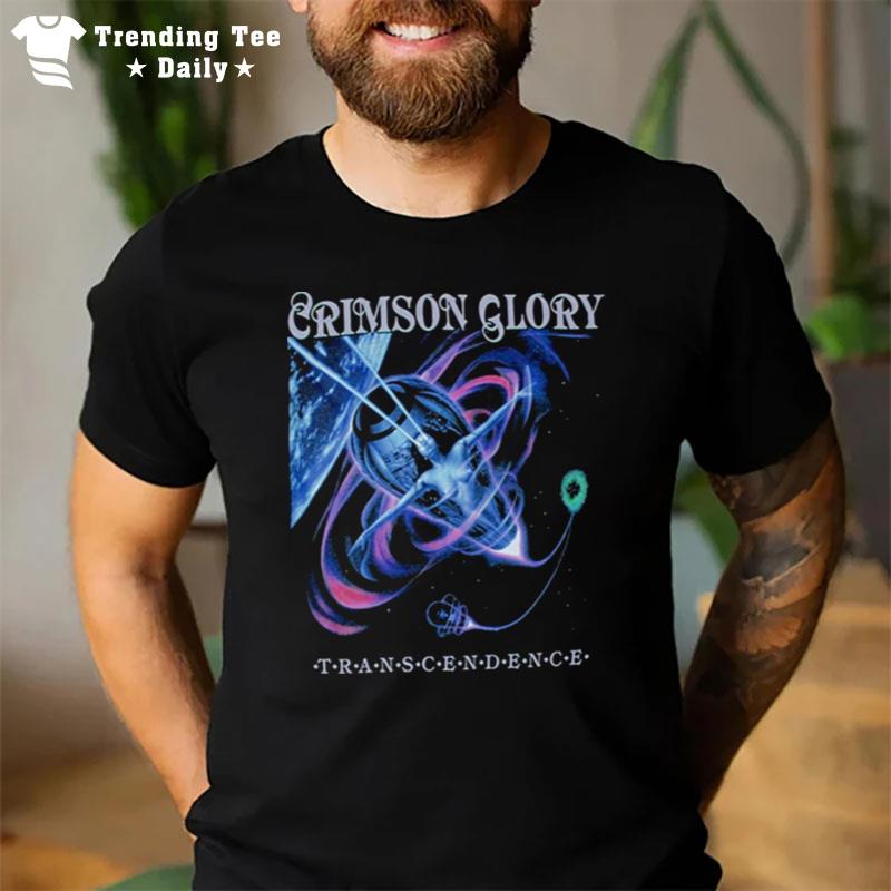 Transcendence Heavy Metal Band Band Retro Design Crimson Glory T-Shirt