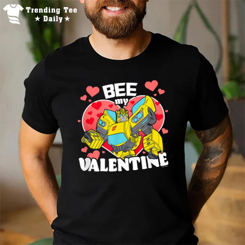 Transformers Valentine's Day Bumblebee Valentine Hearts T-Shirt