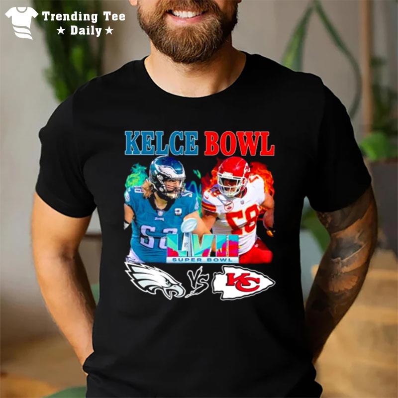 Travis Kelce And Jason Kelce Super Bowl Lvii 2023 T-Shirt