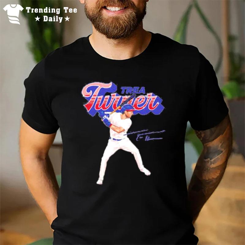 Trea Turner Philadelphia Phillies Baseball Shine T-Shirt