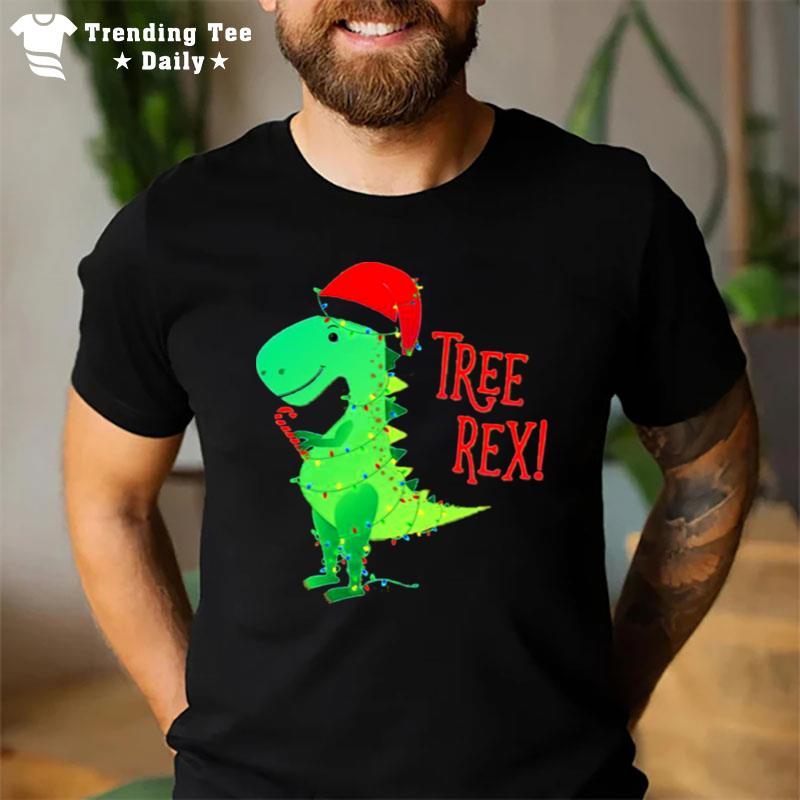 Tree Rex Rapunzel Tangled Christmas T-Shirt