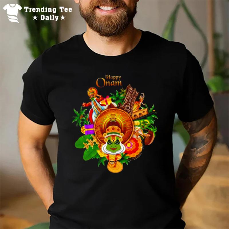 Trending Design Happy Kerala Onam T-Shirt