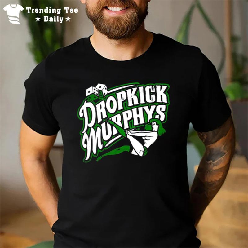 Trending White Logo Dropkick Murphys T-Shirt