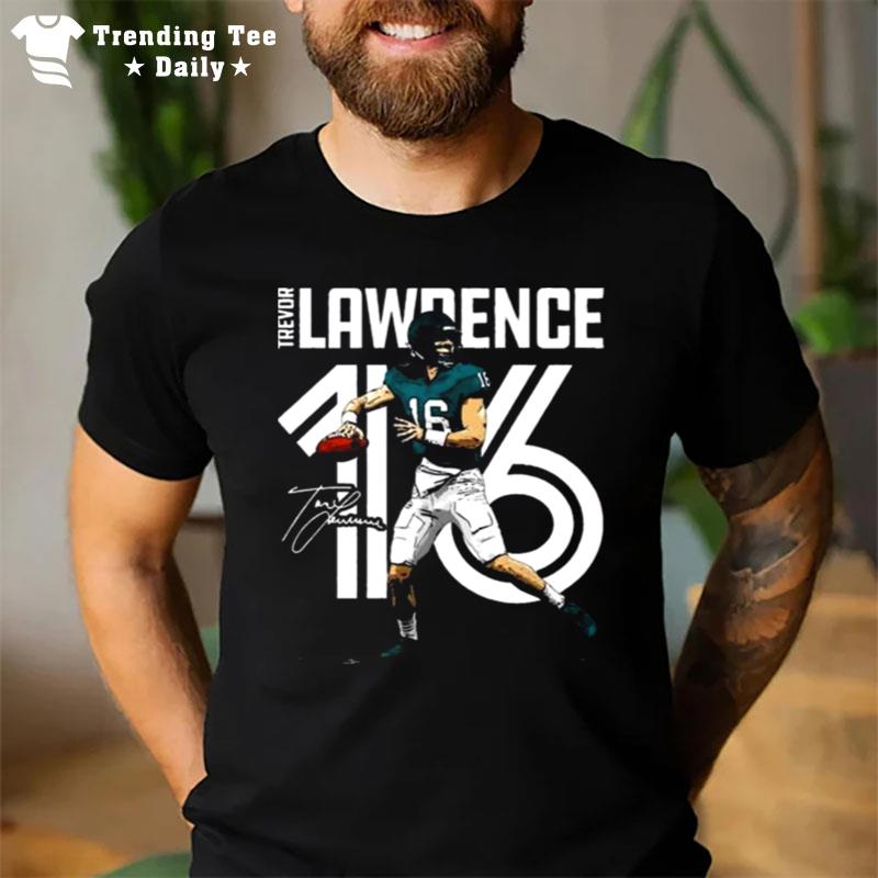 Trevor Lawrence Jacksonville Jaguars Signature 2022 T-Shirt