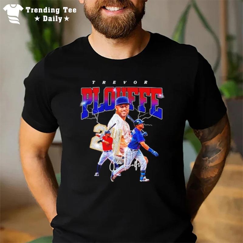 Trevor Plouffe Minnesota Twins Signatures Series T-Shirt