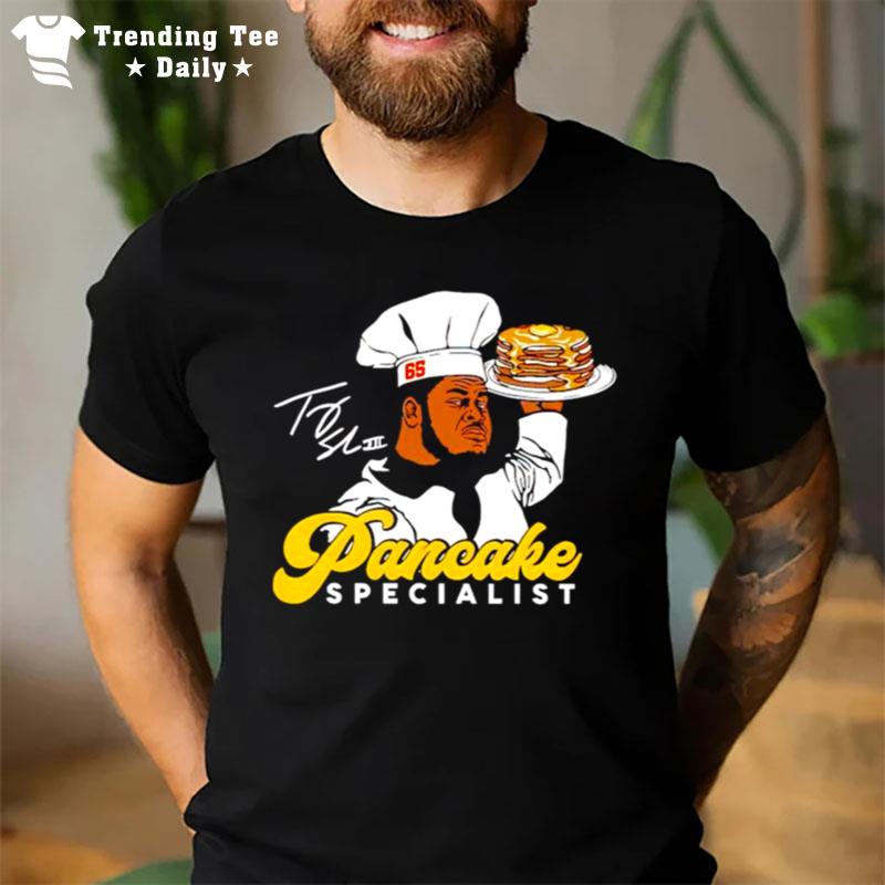 Trey Smith Pancake Specialist Signature T-Shirt